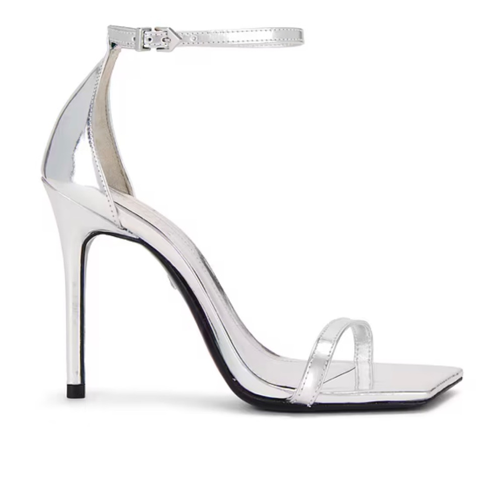 Schutz Jenna Sandal in Prata, Size: 7 - Picture 2 of 11